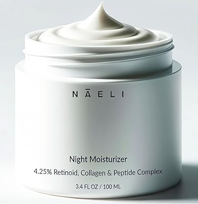 Naeli Retinoid Cream 4.25% Retinol Night Moisturizer 3.4oz