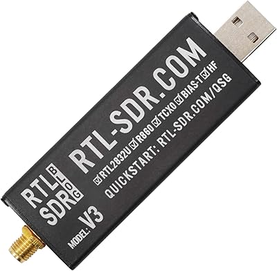 RTL-SDR Blog V3 R860 RTL2832U 1PPM TCXO SMA Software Defined Radio Dongle