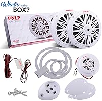 Pyle PLMR6KW 200 Watt Marine Speaker System — image 5