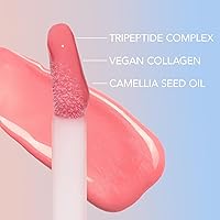 Sacheu Lip Elixir Nourishing Lip Gloss – Clear & Sheer Pink — image 5