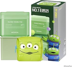 Mediheal Teatree Trouble Toner Pads Disney Pixar Edition 200 Pads Review