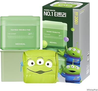 Mediheal Teatree Trouble Toner Pads Disney Pixar Edition 200 Pads
