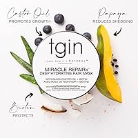 tgin Miracle RepaiRx Strengthening CPR Protein Treatment & Deep Hydrating Hair Mask 12oz — image 3