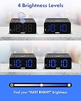 Homicial Digital Alarm Clock Radio H251 — image 4