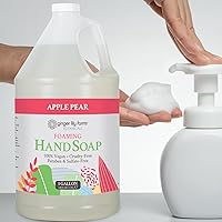 Ginger Lily Farms Botanicals Apple Pear Foaming Hand Soap Refill, 1 Gallon — image 6