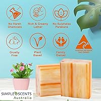 Simple Scents Orange Zest Scented Soap Bars, 3.5oz (12 Bars) — image 2