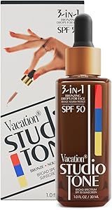 Vacation Studio Tone SPF 50 Sunscreen Bronzing Drops 1oz Review