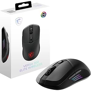 MSI Versa 300 Elite Wireless Gaming Mouse Review