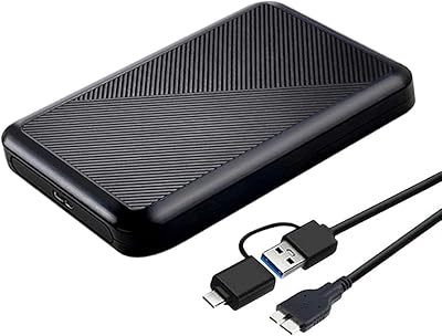 Tianken 500GB Ultra Slim Portable External Hard Drive
