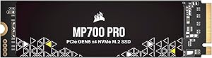 Corsair MP700 PRO 1TB M.2 PCIe Gen5 NVMe SSD Review