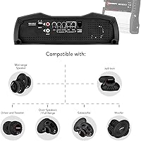 Taramp's MD 1200.1 1-Channel 1200W RMS Car Audio Amplifier — image 7