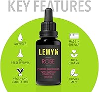 Lemyn Organics Squalane + Vitamin C Rose Oil Serum 15ml — image 5