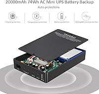 Shanqiu Mini UPS FX 5-12Pro-AC 74Wh Battery Backup — image 4