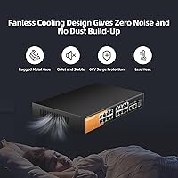 keepLiNK 16-Port Gigabit PoE Switch — image 4