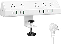 Jgstkcity Desk Clamp Power Strip 45W Fast Charging Station — image 1