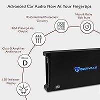 Rockville dB16 8000W Mono Car Amplifier — image 7