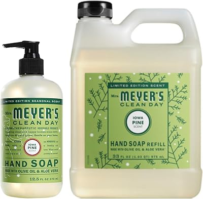 Mrs. Meyer's Clean Day Iowa Pine Hand Soap Set