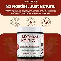 Vadik Herbs Brahmi Hair Oil 8oz — image 5