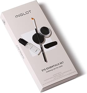 Inglot Eye Essentials Set | Duraline + AMC Eyeliner Gel 77 + Makeup Brush 31T Review