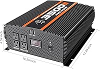 Tebrol 3500W Inverter 12V DC to 110V AC — image 2