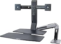 Ergotron WorkFit-A Dual Monitor Standing Desk Converter — image 2