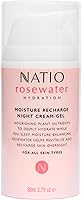 Natio Australia Rosewater Hydration Moisture Recharge Night Cream-Gel 2.7oz — image 1