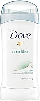 Dove Invisible Solid Antiperspirant Deodorant Stick for Women, Sensitive, 6 Count — image 9