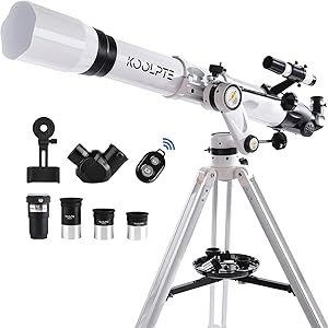 Koolpte AZ90900 90mm Aperture 900mm Telescope Review