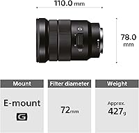 Sony SELP18105G E PZ 18-105mm F4 G OSS Lens — image 8