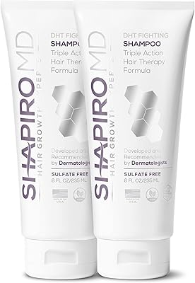 Shapiro MD Hair Loss Shampoo, 2 Month Supply