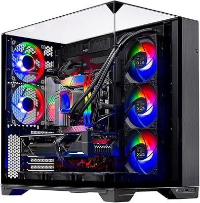 Skytech Gaming O11 Vision Desktop PC, Ryzen 7 9800X3D, AMD RX 9070 XT, 32GB DDR5 RAM, 2TB SSD