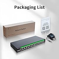 STEAMEMO 16-Port Gigabit Ethernet Switch — image 9