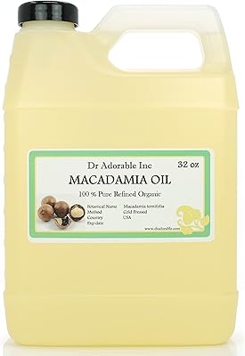 Dr Adorable Macadamia Nut Oil 32oz