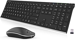 Arteck HW192 Wireless Keyboard and MW162 Wireless Mouse Combo