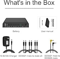 TalentCell Mini UPS SL3400 27000mAh Backup Battery Pack — image 6