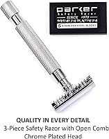 Parker 68S Stainless Steel Handle Double Edge Safety Razor — image 6