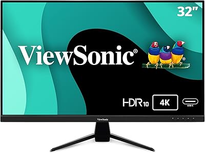 ViewSonic VX3267U-4K 32-inch 4K UHD Monitor