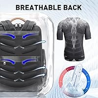 Bopai 40L Genuine Leather Laptop Backpack — image 6