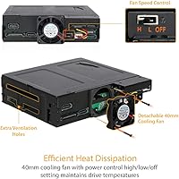 ICY DOCK ToughArmor MB604SPO-B 4 Bay 2.5 SSD/HDD & Optical Disk Drive Enclosure — image 6