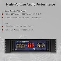 Rockville dB55 4000W 5-Channel Car Amplifier — image 7