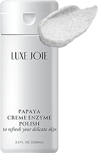 LuxeJoie Papaya Creme Enzyme Polish Exfoliating Scrub 4oz Review