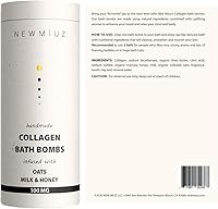 New Miuz Creamy Collagen Bubble Bath Bombs with Oatmeal Milk & Honey, 3pcs — image 8