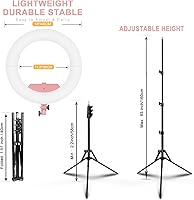 JJ JIANJIN 18-inch Ring Light Kit — image 4