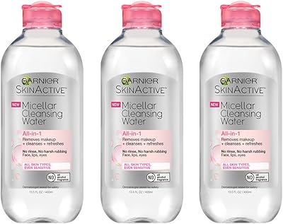 Garnier SkinActive Micellar Cleansing Water 13.5oz (Pack of 3)