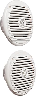 Jensen MS6007WR 6.5” Coaxial Marine Speakers
