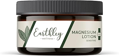 Earthley Wellness Magnesium Lotion, Sensitive 6oz