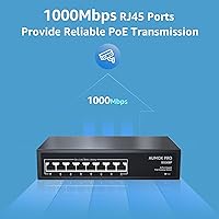 AUMOX PRO SG308P 8-Port PoE Gigabit Switch 120W — image 2