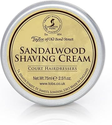 Taylor Of Old Bond Street Sandalwood Shaving Cream 2.03 oz