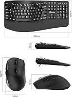 RECCAZR Wireless Keyboard and Mouse Combo — image 9