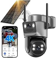 Latuwuz HT22-20 4K Solar Battery-Powered Security Camera — image 1